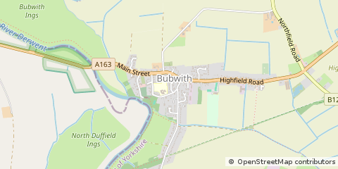 Map of Selby, East Yorkshire