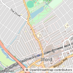 Map of Ilford