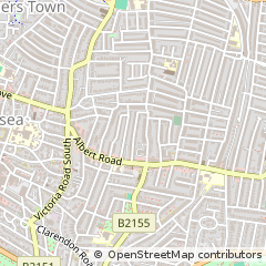 Map of Southsea