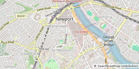Map of Newport