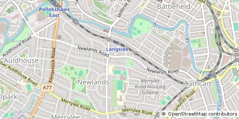 Map of Glasgow