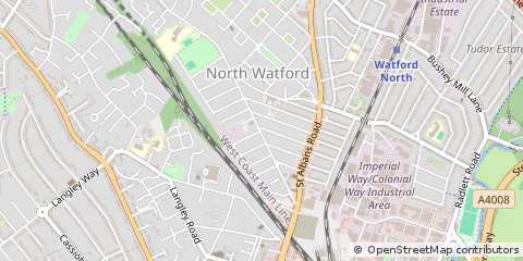 Map of Watford