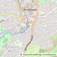 Map of Andover