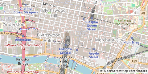 Map of Glasgow