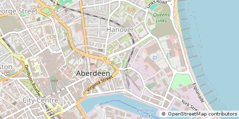 Map of Aberdeen