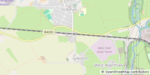 Map of Gileston