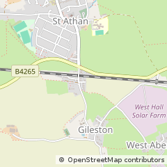 Map of Gileston