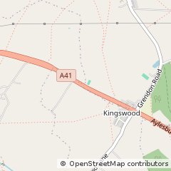 Map of Aylesbury, Bucks
