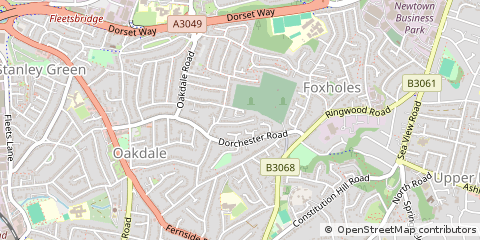 Map of Poole
