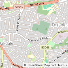 Map of Poole
