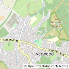Map of Verwood