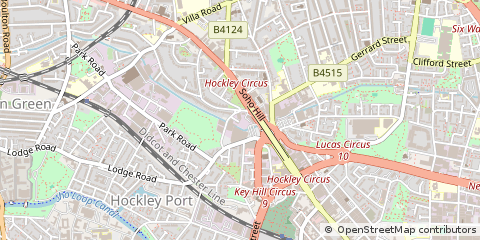 Map of Birmingham