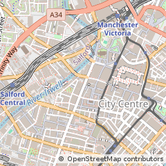 Map of Manchester