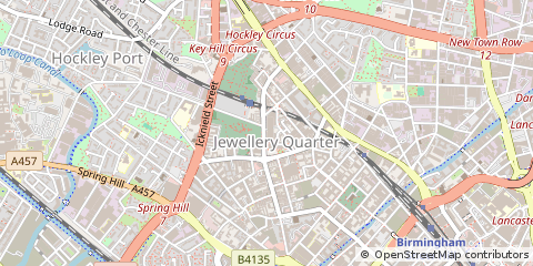 Map of Birmingham