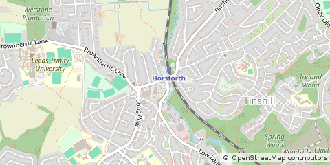 Map of Leeds