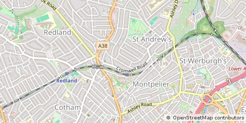 Map of Bristol