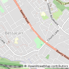 Map of Doncaster