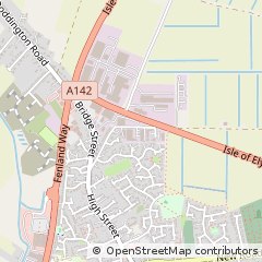 Map of Chatteris, Cambridgeshire