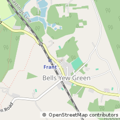 Map of Tunbridge Wells, East Sussex