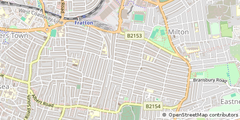 Map of Southsea