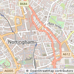 Map of Nottingham
