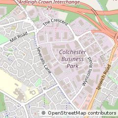 Map of Colchester, Essex