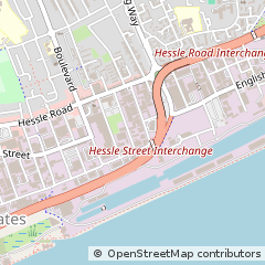 Map of Hull, East Yorkshire