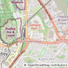 Map of Dudley