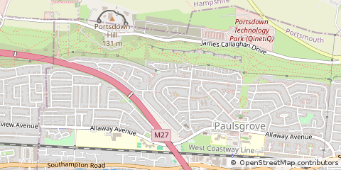Map of Portsmouth