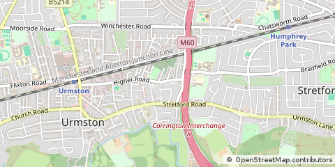 Map of Manchester