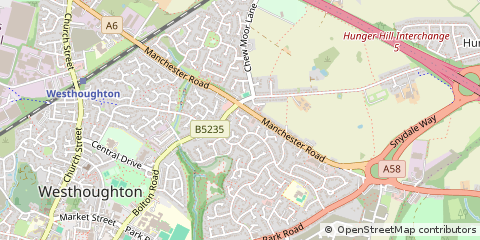 Map of Bolton