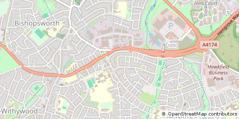 Map of Bristol