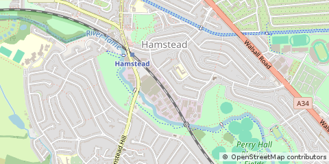 Map of Birmingham