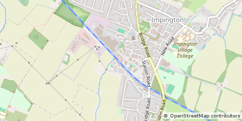 Map of Cambridge, Suffolk