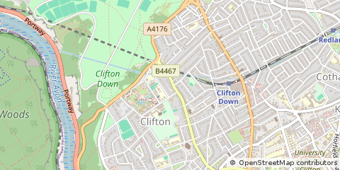 Map of Bristol