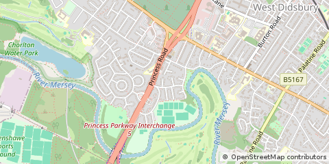Map of Manchester