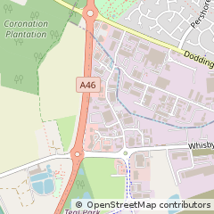Map of Lincoln