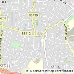 Map of Thornton Cleveleys, Lancashire