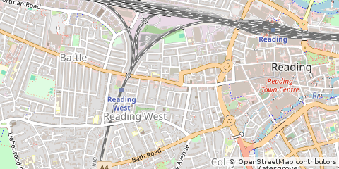 Map of Reading