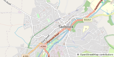 Map of Tavistock