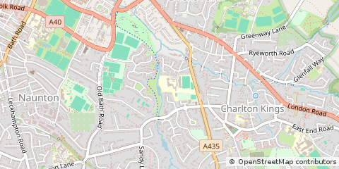 Map of Cheltenham