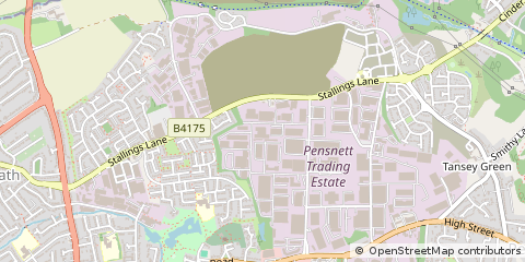Map of West Midlands