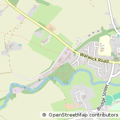 Map of Warwick, Warwickshire