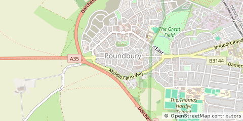 Map of Dorchester