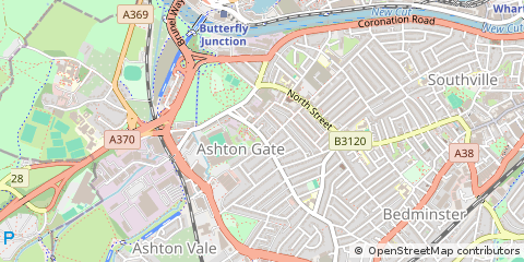 Map of Bristol