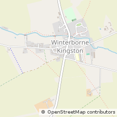 Map of Blandford Forum, Dorset