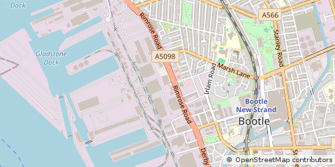 Map of Bootle