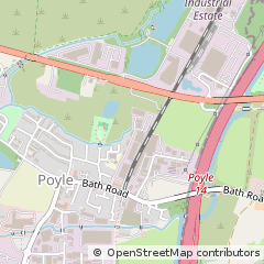 Map of Colnbrook, Berks