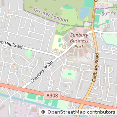 Map of Ashford