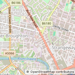 Map of Manchester